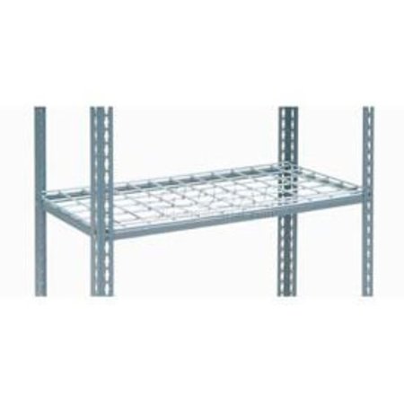 GLOBAL EQUIPMENT Additional Shelf Level Boltless Wire Deck 48"W x 24"D - Gray 601937